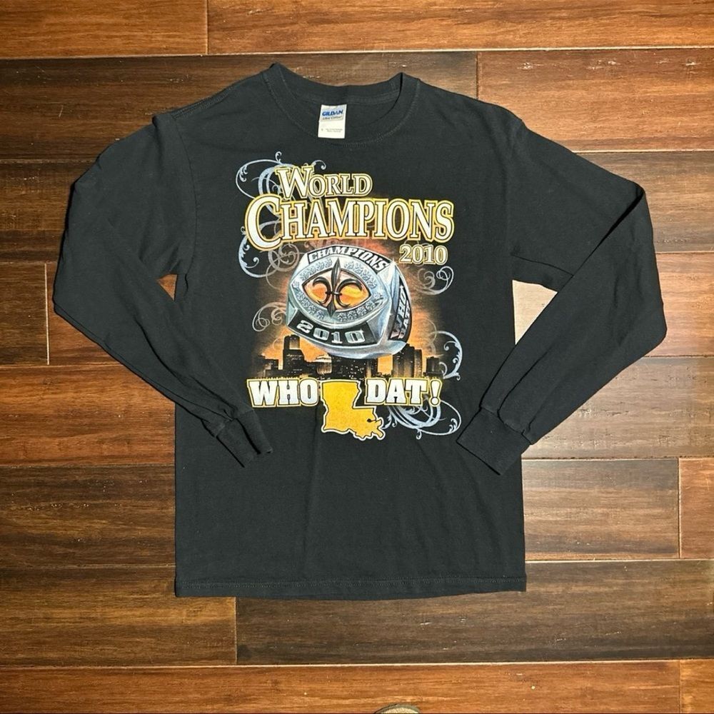2010 New Orleans Saints World Champions T-shirt